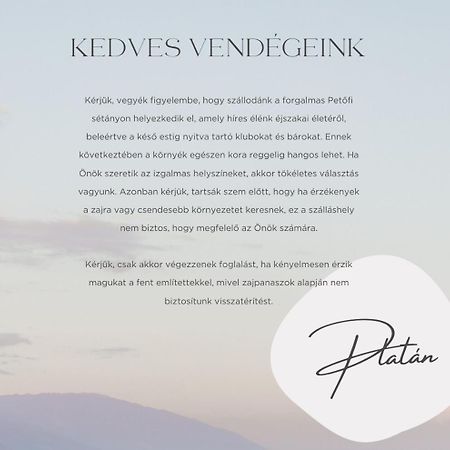 Hotel Platán Siófok Esterno foto